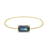 Parti_Sapphire_Baguette_Chain_Ring_14k_gold_Stackable_ring_1