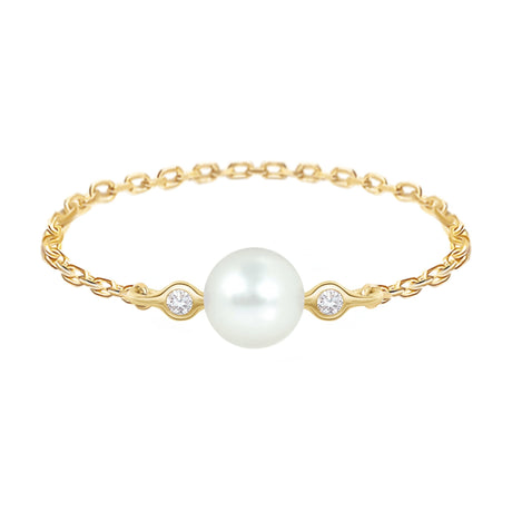 Pearl_Diamond_Chain_Ring_18K_gold_stackable_ring