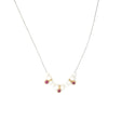 Pearl & Ruby Anastasia Necklace 18k gold handmade fine jewelry