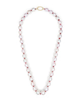 Pearl & Ruby Persephone Necklace handmade fine jewelry