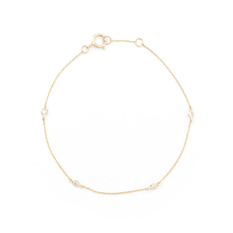 Petite Diamond Dot Bracelet