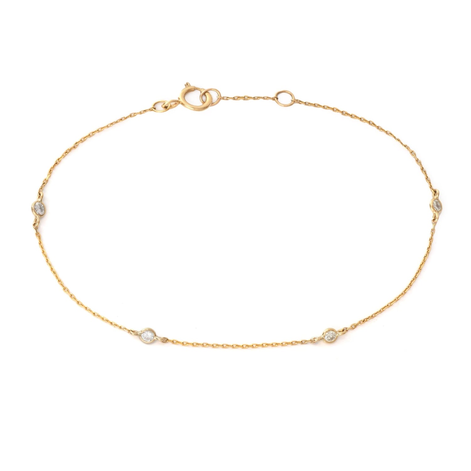 Petite Diamond Dot Bracelet