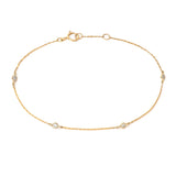 Petite Diamond Dot Bracelet