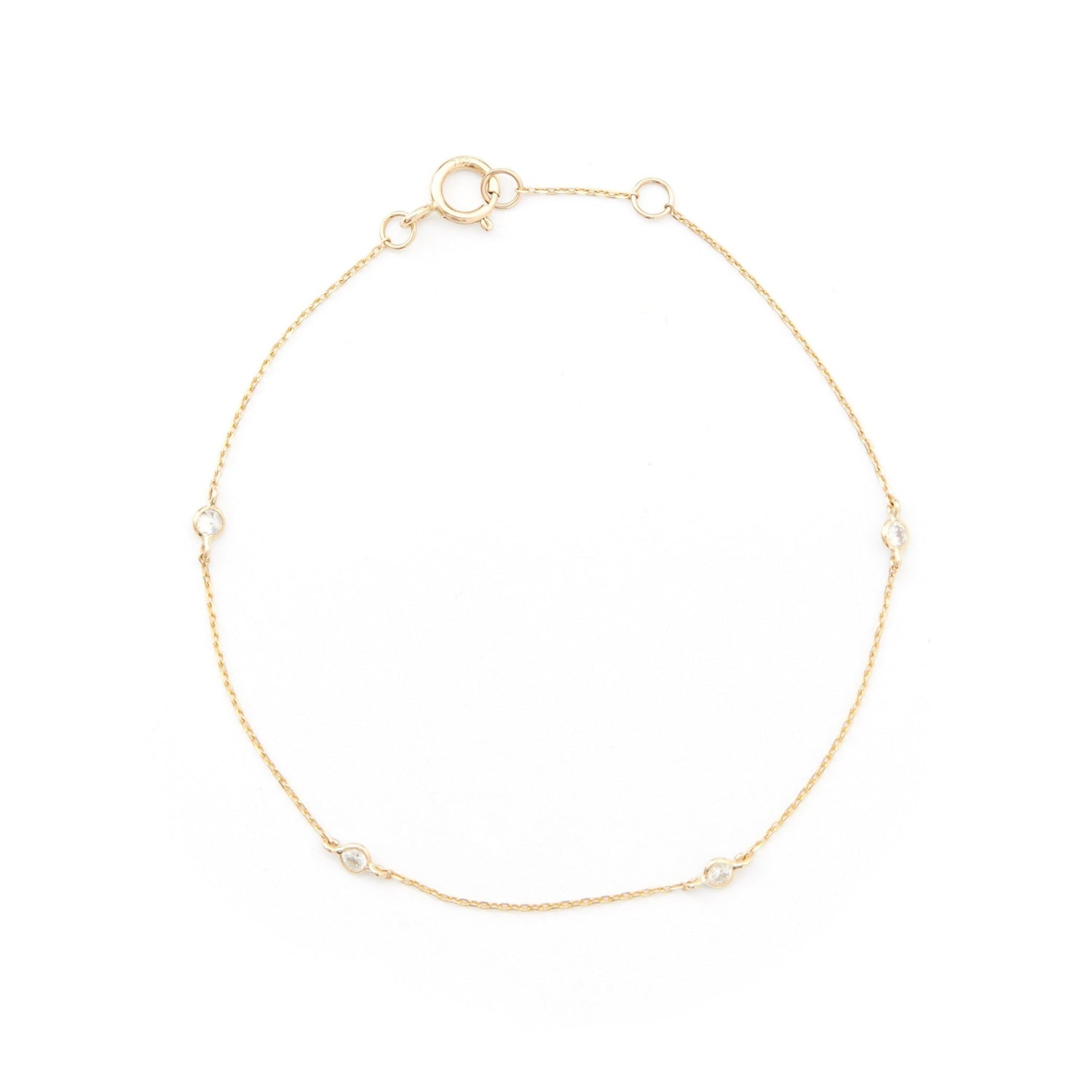 Petite Diamond Dot Bracelet