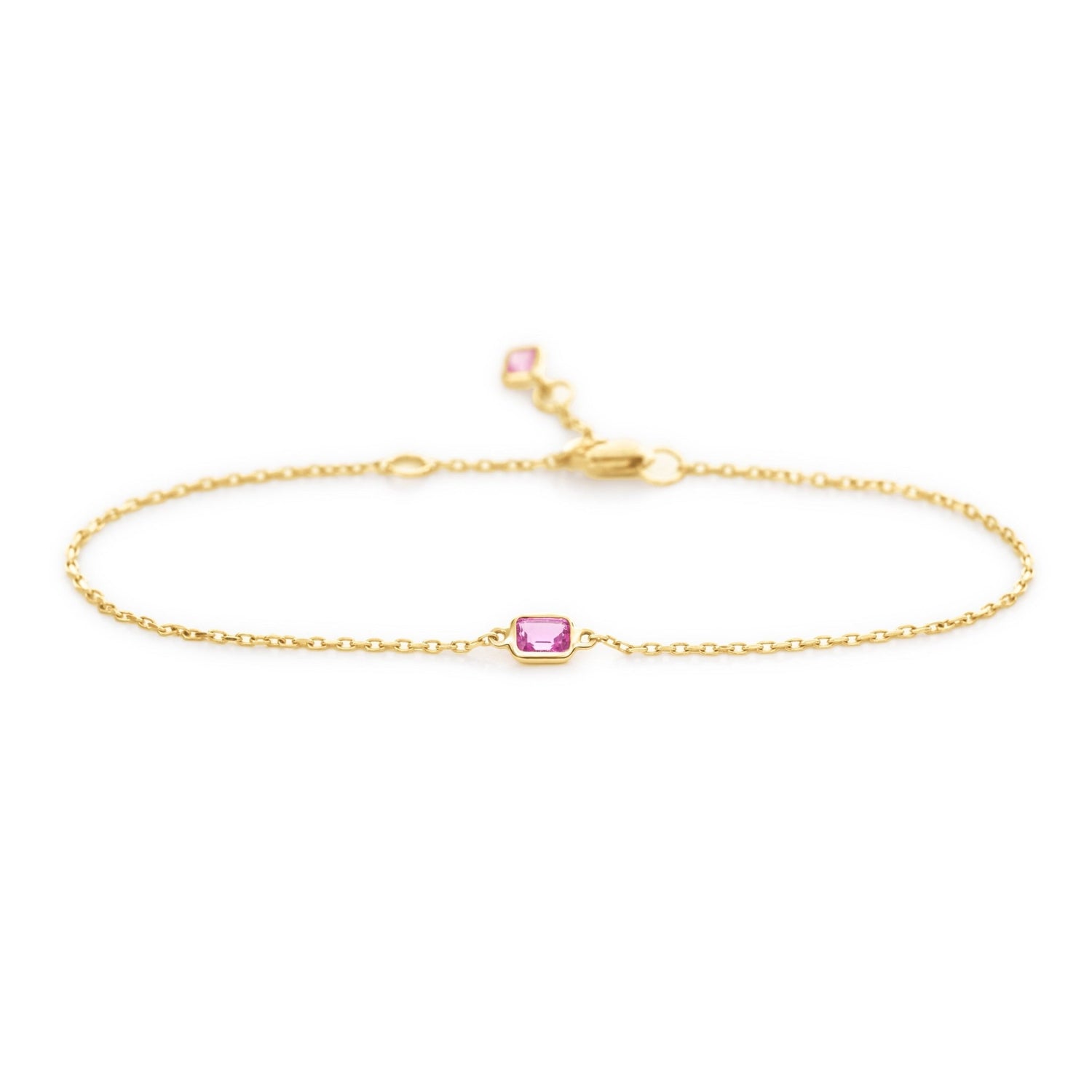 Pink_Sapphire_Bracelet_18k_gold_stackable_design_1
