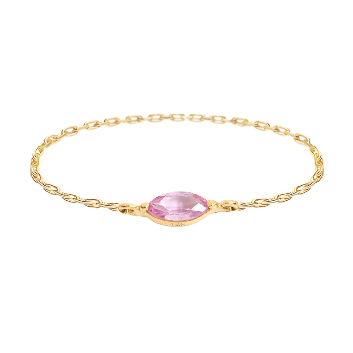 Ceylon Sapphire Marquise Chain Rings