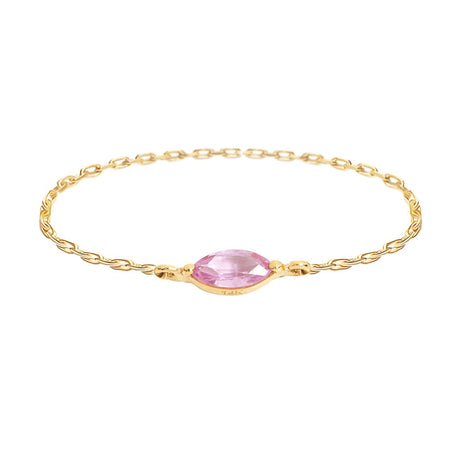 Ceylon Sapphire Marquise Chain Rings