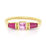Pink Sapphire & Ruby Lacroix Ring