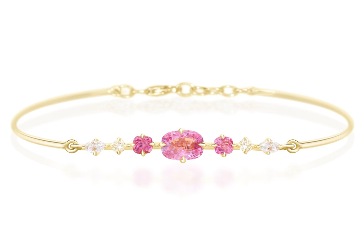 Pink_Spinel_and_Diamond_Compass_Bangle_Light_Pink_18K_gold_stackable_design