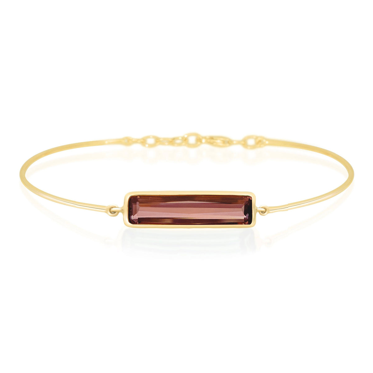 Pink Tourmaline Supreme Bangle