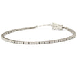 Platinum Diamond Tennis Bracelet 18k gold stackable design