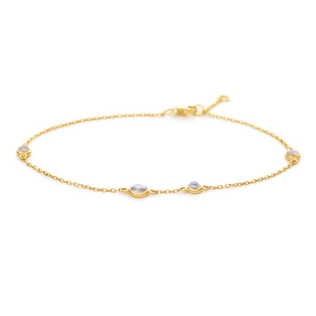 Rainbow_Moonstone_Bubble_Bracelet_18k_gold_stackable_design_1