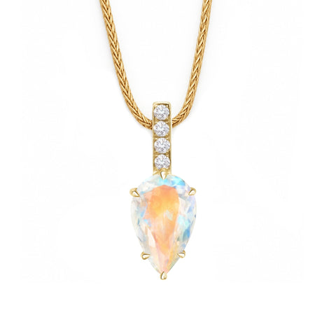 Rainbow_Moonstone_Diamond_Dewdrop_Supreme_Pendant_Necklace_18k_gold_Handmade_fine_jewelry_1
