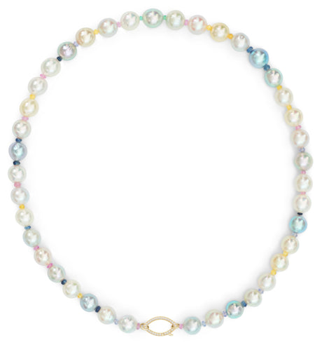 Rainbow_Sapphire_Akoya_Candy_Necklace_18K_gold_handmade_fine_jewelry_1