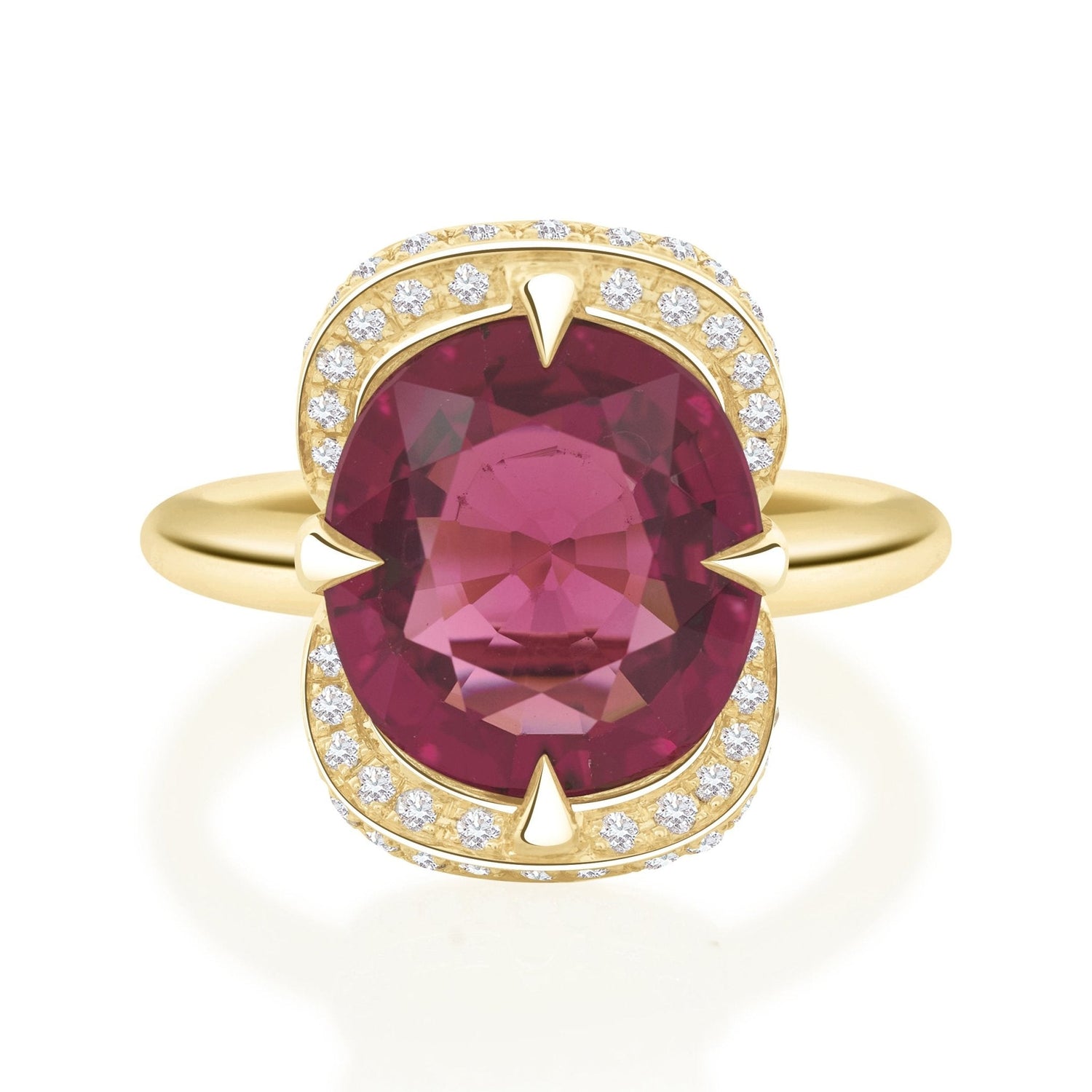 Rhodolite Aurora Supreme Ring
