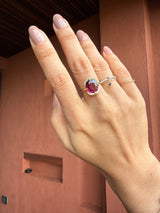 Rhodolite Aurora Supreme Ring
