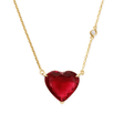Rubellite_Coeur_Supreme_Necklace_YG18K_Handmade_fine_jewelry_1