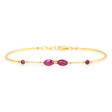 Ruby Duo Bracelet