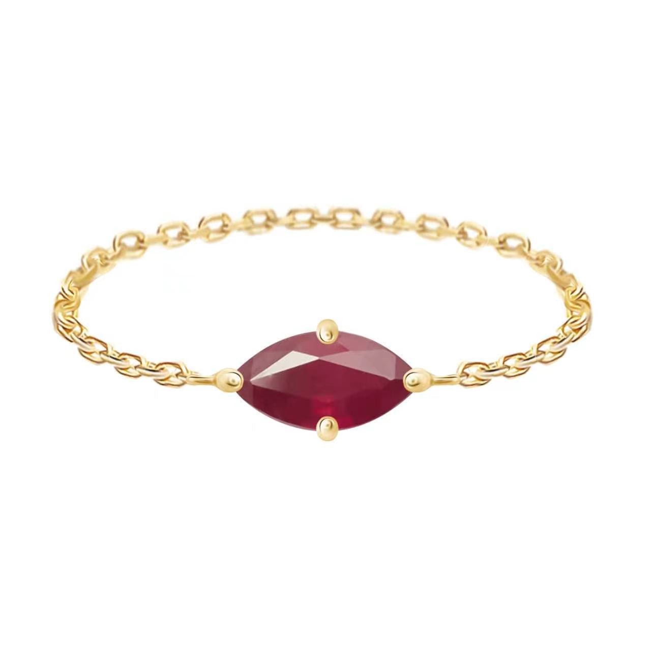 Ruby_Marquise_Supreme_Chain_Ring_18K_gold_stackable_ring