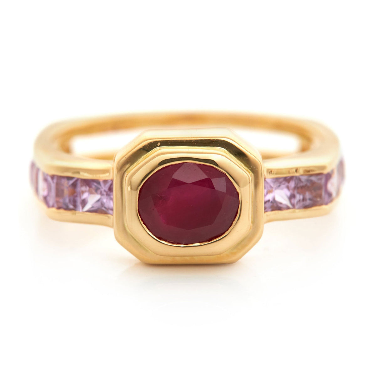 Ruby & Pink Sapphire Circa Ring