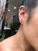 Ruby Supernova Earrings