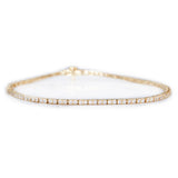 Seamless Diamond Tennis Bracelet