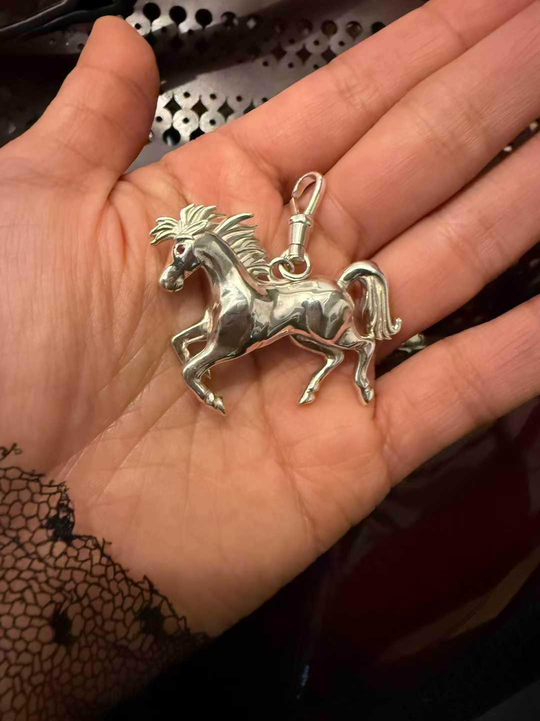 Silver Horse Pendant – YI COLLECTION