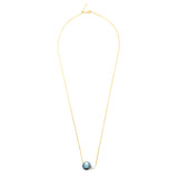 Tahitian Pearl Duo Necklace 18k gold handmade fine jewelry 2