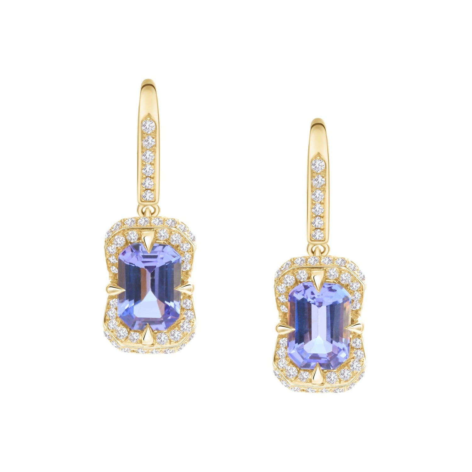 Tanzanite_Aurora_Earrings_18K_gold_handmade_fine_jewelry
