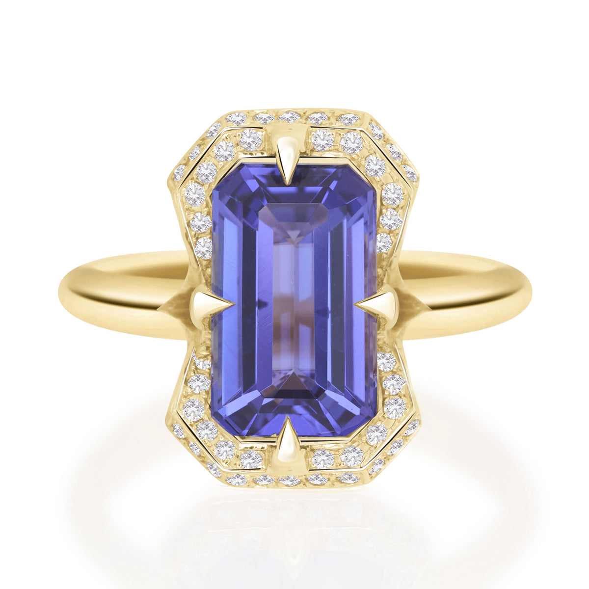 Tanzanite Aurora Ring