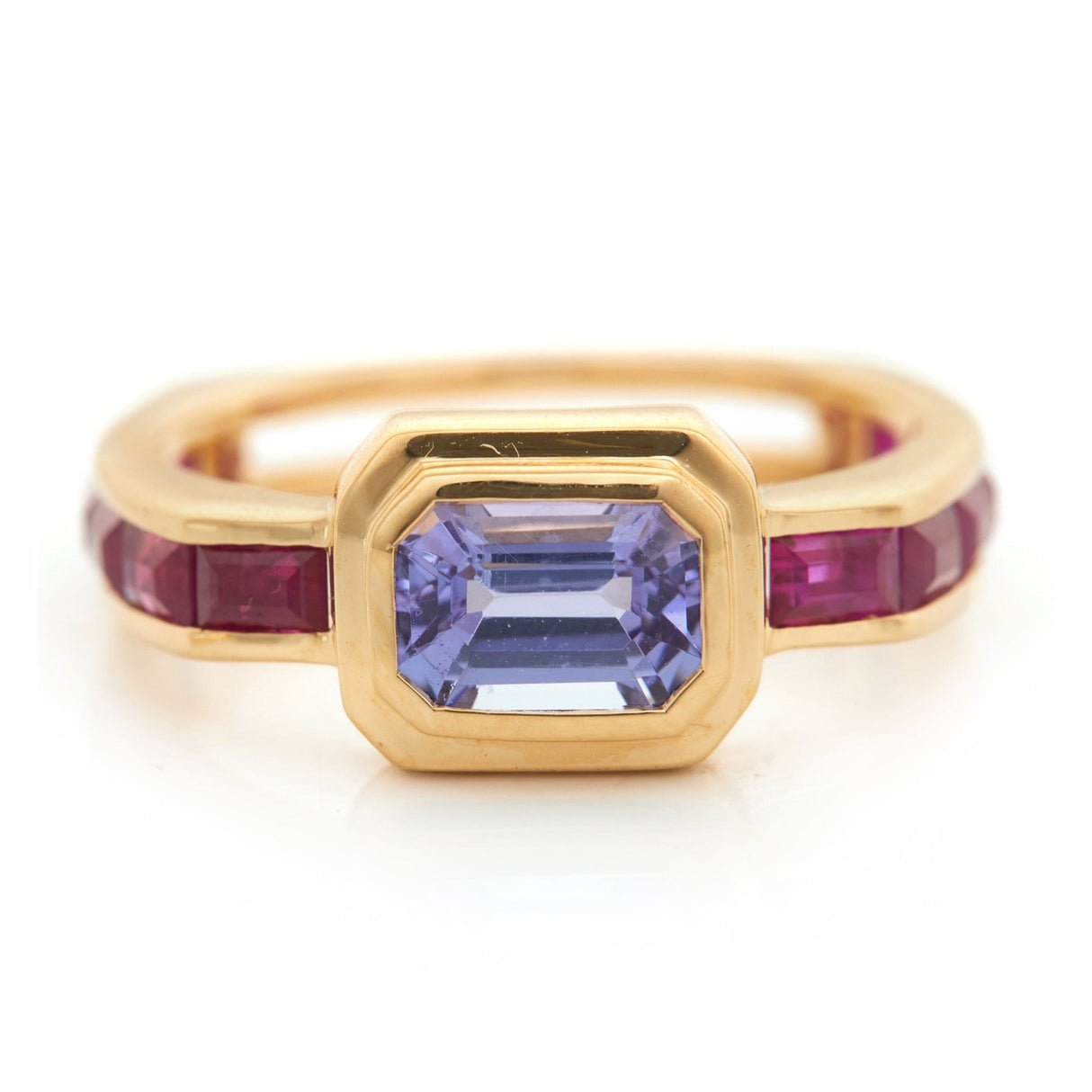 Tanzanite & Ruby Circa Ring