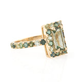 Tourmaline Moss Green Candy Ring