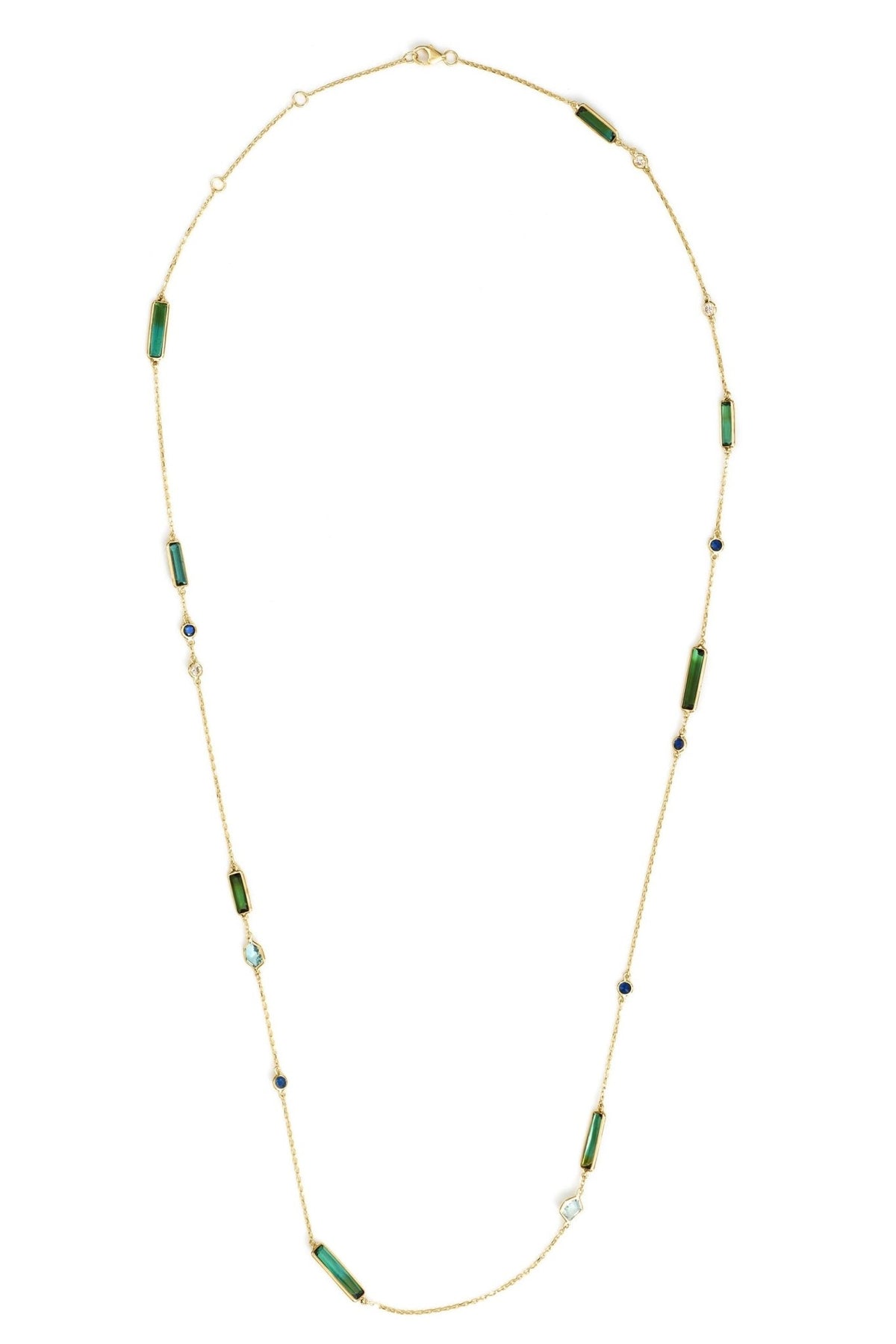 Tourmaline_Sapphire_Aquamarine_Diamond_Candy_Necklace_18K_gold_handmade_fine_jewelry_2