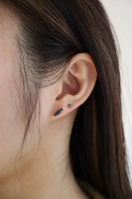 Indicolite Marquise Stud