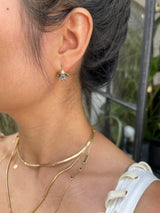 Tsavorite & Tanzanite Fauna Earrings