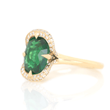 Tsavorite Aurora Ring