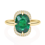 Tsavorite Aurora Ring
