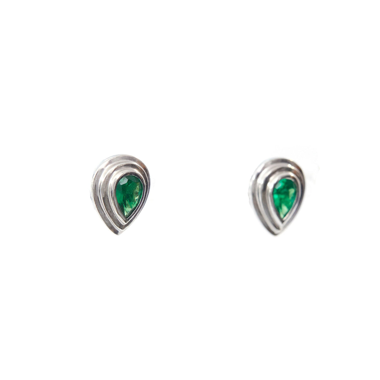 Tsavorite Frame Earrings 2