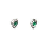 Tsavorite Frame Earrings 2