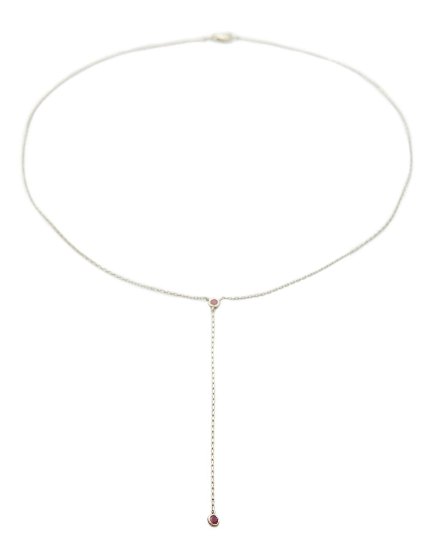 Yi Collection x Opening Ceremony Ruby Lariat Necklace