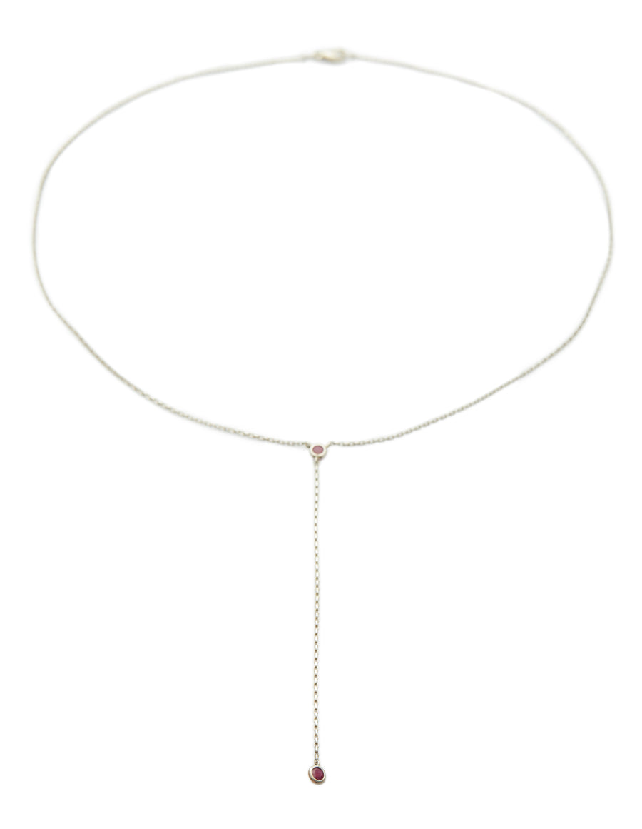 Yi Collection x Opening Ceremony Ruby Lariat Necklace