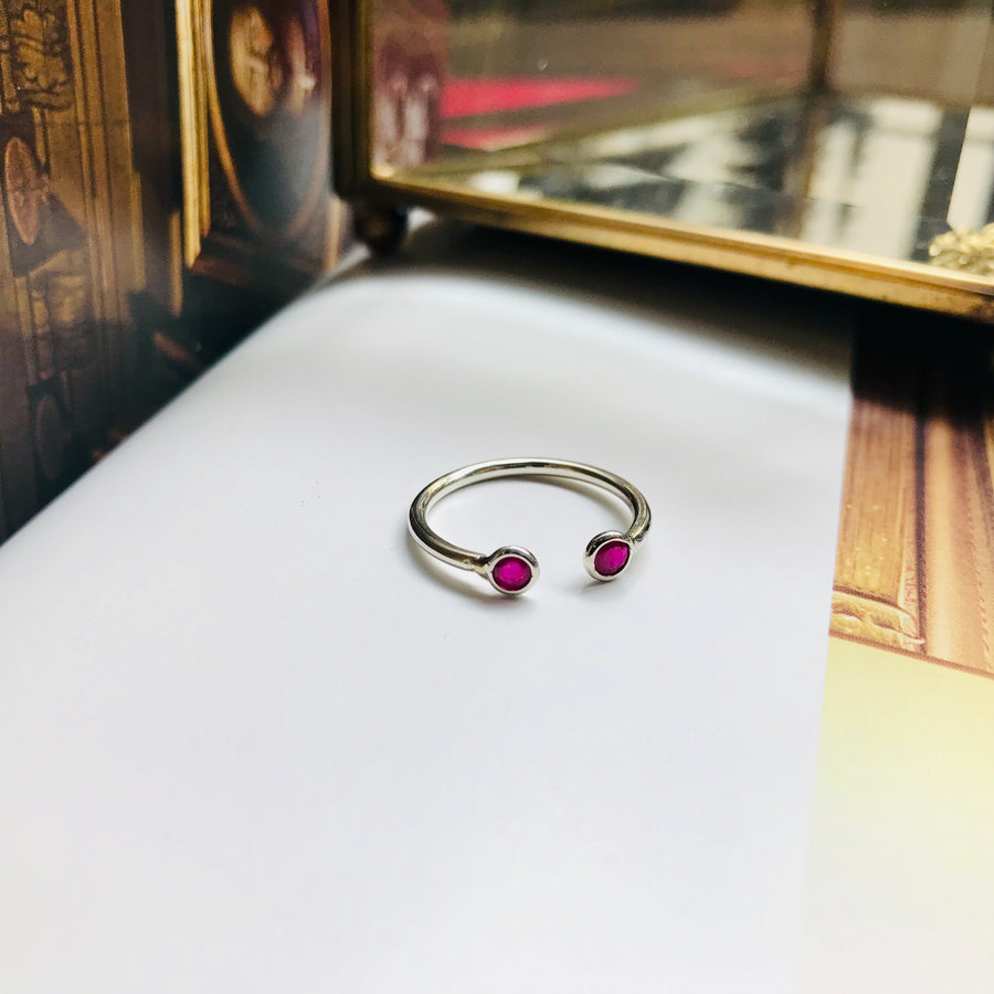 Yi Collection x Opening Ceremony Ruby Open Ring