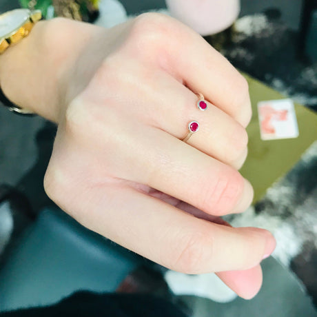 Yi Collection x Opening Ceremony Ruby Open Ring