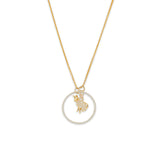 Zodiac Dog Pendant Necklace