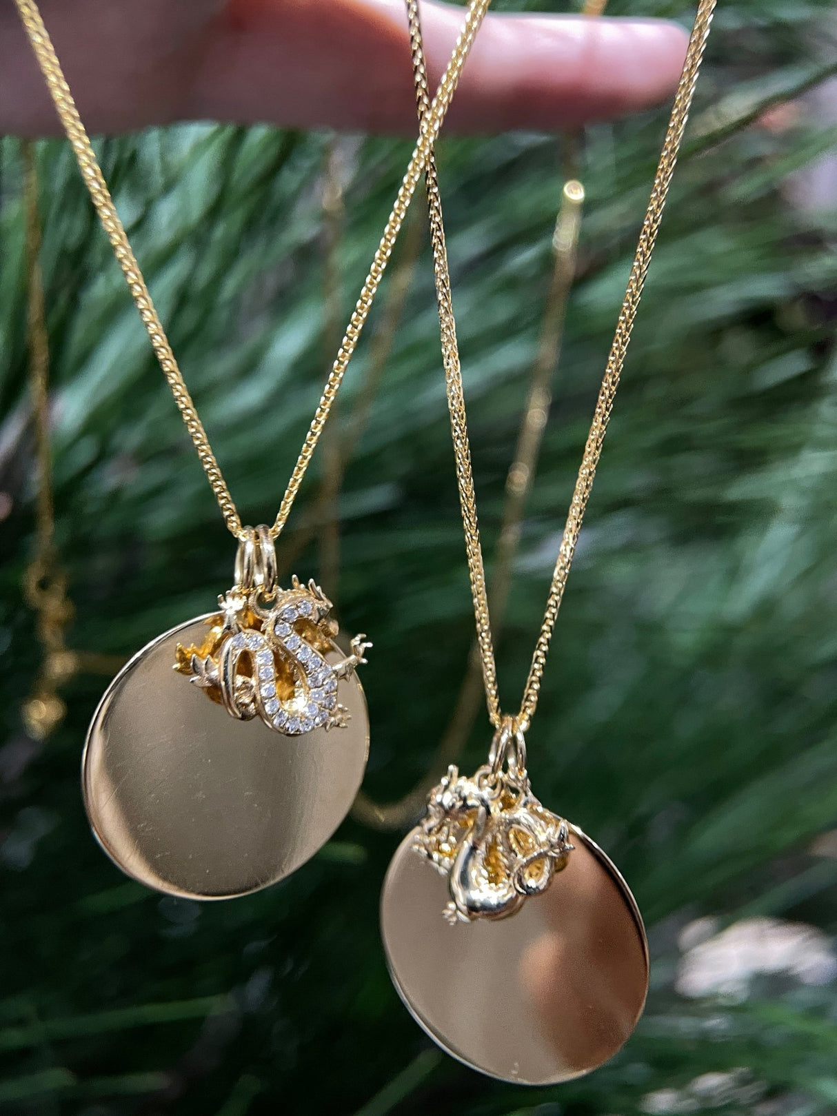 Zodiac Dragon Pendant Necklace 1