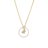 Zodiac Monkey Pendant Necklace