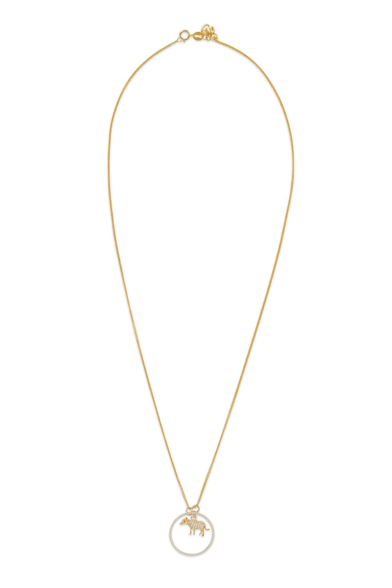 Zodiac Ox Pendant Necklace – YI COLLECTION