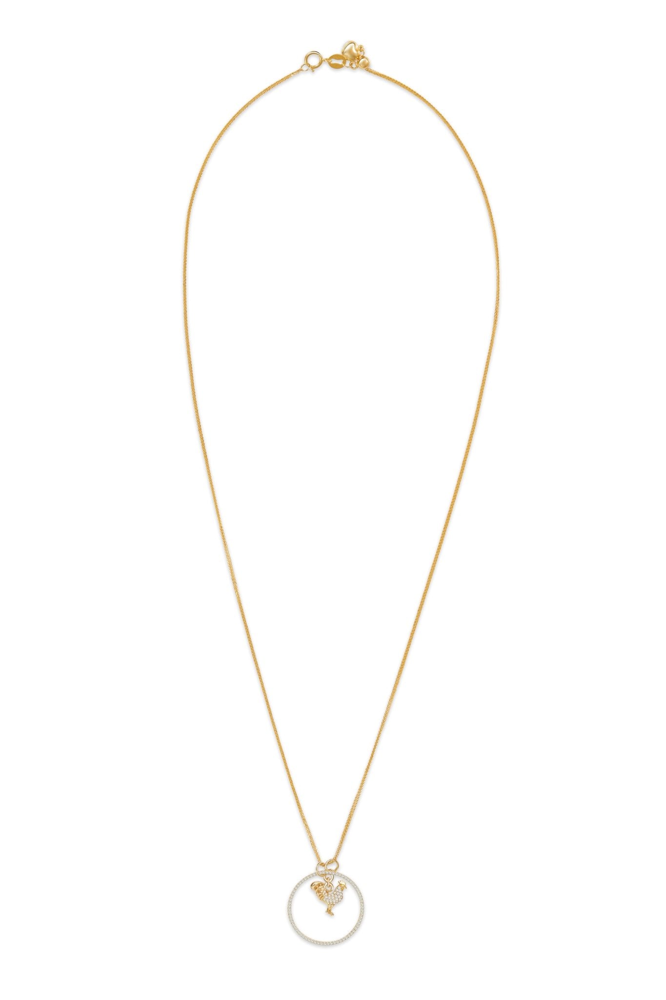 Zodiac Rooster Pendant Necklace – YI COLLECTION