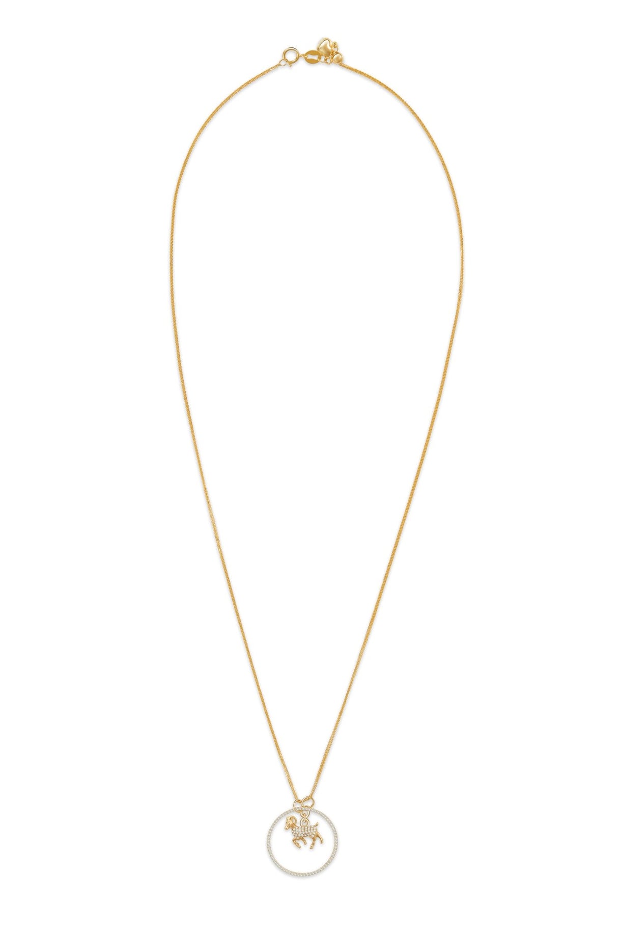 Zodiac Sheep Pendant Necklace 1