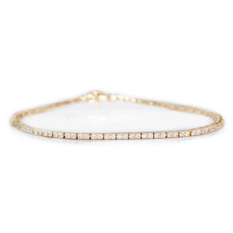 Seamless Diamond Tennis bracelet